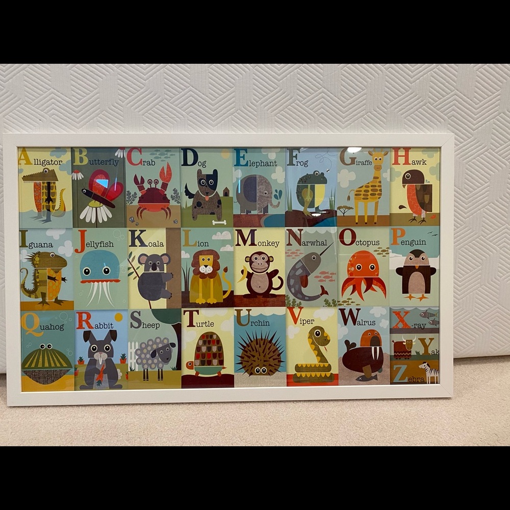 Framed poster-22x38